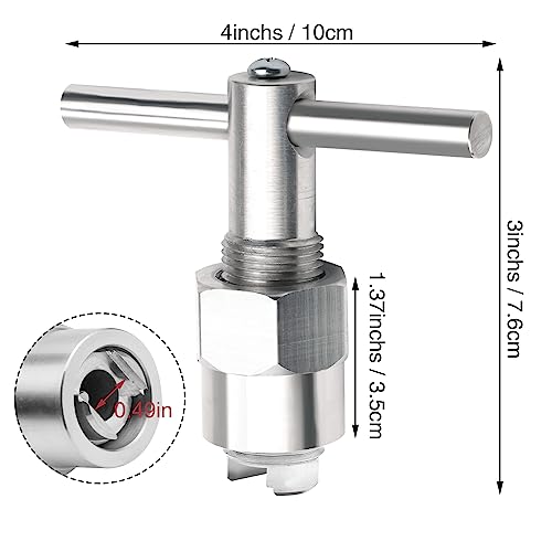 Kujunpao 86712 Cartridge Puller Cartridge Removal Tool Compatible with Moen Cartridges 1200 1222 1225,Plumbing tools Pipe Tool - Image 5