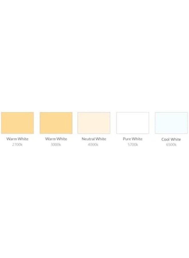 ال جي ال لوحة إضاءة LED (60 × 60) سقف معلق من الجبس 4000 كلفن 40-80 وات أبيض دافئ ضمان لمدة عامين عبوة من قطعة واحدة - Image 2