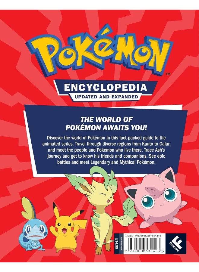 null - Pokémon Encyclopedia Updated and Expanded 2022: NEW UPDATED EDITION FOR 2022!! The Ultimate Character Book for Every Pokémon Fan - Image 1
