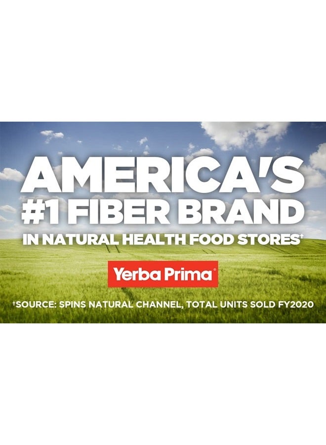 Yerba Prima Prebiotics Colon Care Fiber Caps, 180 Capsules - Five Forms of Fiber Plus FOS Pre-biotics - Dietary Health Supplement - Healthy Soluble & Insoluble Fibers for Regularity - Image 3