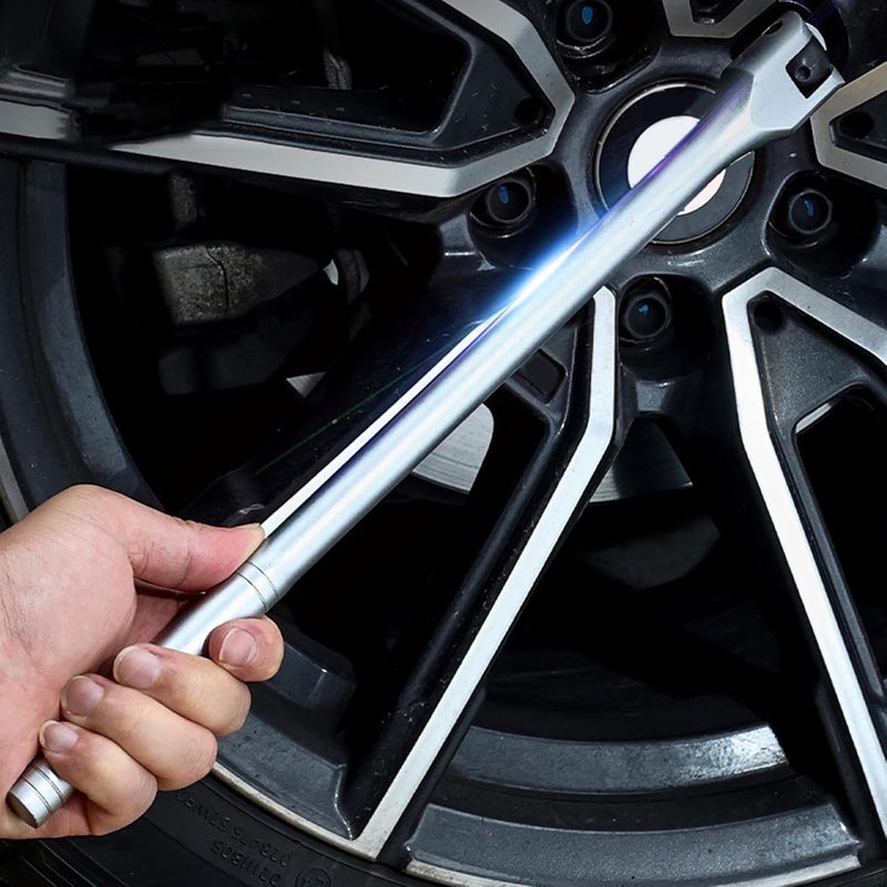 Multifunctional Ergonomic Ratcheting Wrench Spanner 90° Rotating Head Compacted Storage Case Professional Mechanical Use Bidirectional Ratcheting Wrench - Image 2