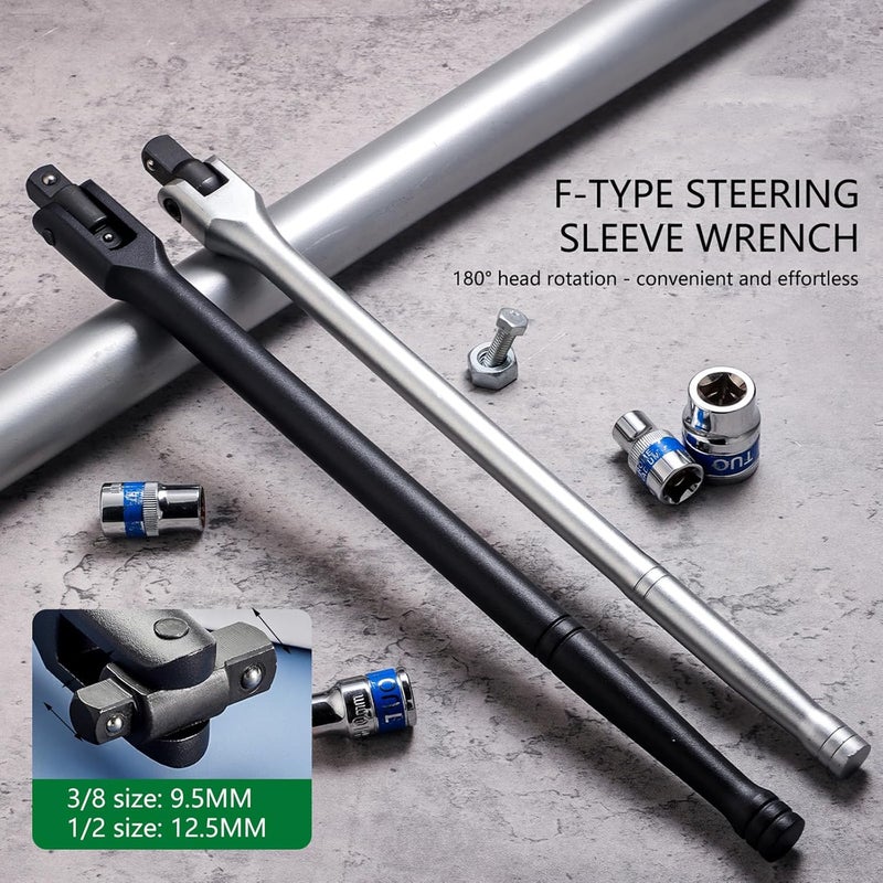 Multifunctional Ergonomic Ratcheting Wrench Spanner 90° Rotating Head Compacted Storage Case Professional Mechanical Use Bidirectional Ratcheting Wrench - Image 1
