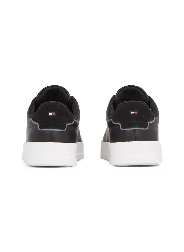 TOMMY HILFIGER COURT LEATHER TRAINERS  - Image 3