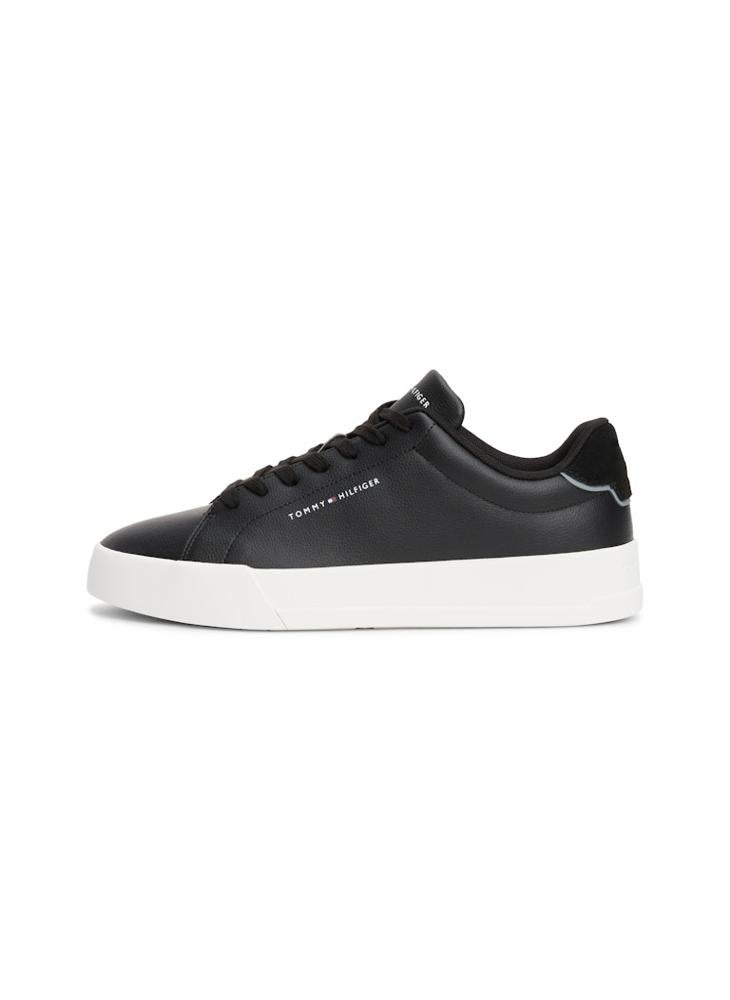 TOMMY HILFIGER COURT LEATHER TRAINERS  - Image 2