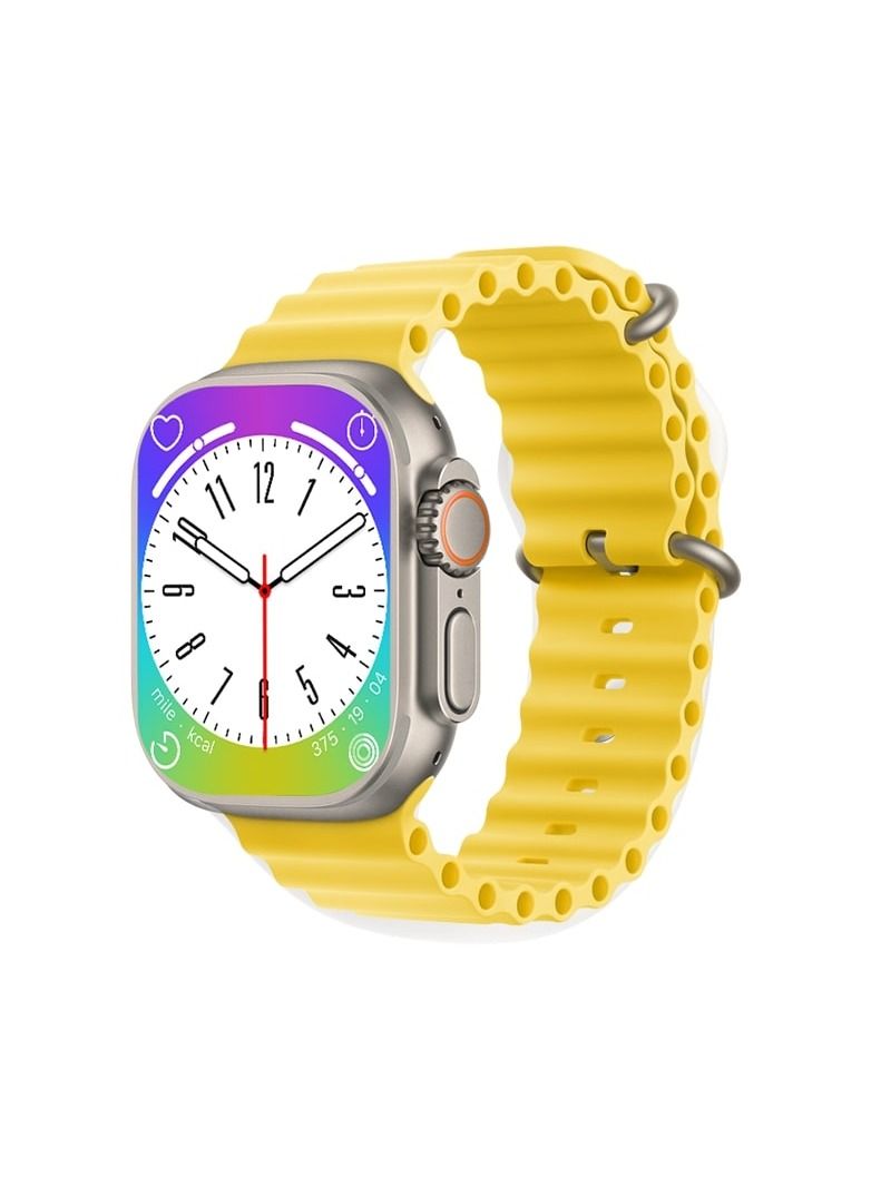 AROAQ Wireless Charging Bracelet And Earphone Ultra Smart Watch 9 SUIT Waterproof Heart Rate Blood Pressure Monitor Healthy Life Sport Long Standby IOS Android - Image 1