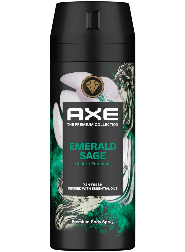 Axe The Premium Collection Body Spray Emerald Sage-150Ml