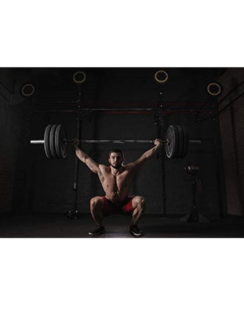 Barbell Clamps Collars Quick Release Pair of Locking Weight Clips Fit 2 Inch Barbell for Weightlifting - Image 2