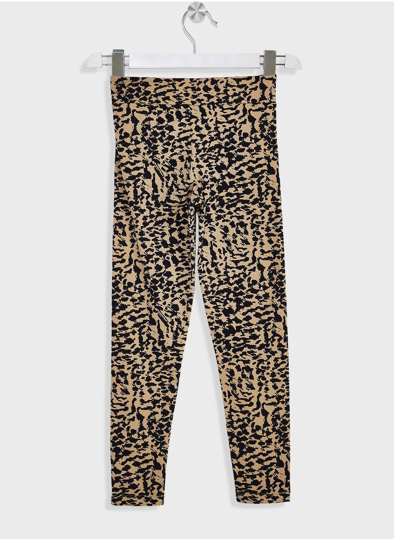 PUMA - Kids Essential Animal Aop Leggings - Image 1