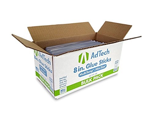 AdTech 8-Inch Mini Hot Glue Sticks, Clear | Multi-Temp, Strong Bonding Adhesive for Crafting, DIY & Repairs | Works with All Mini Glue Guns | Made in the USA - Image 5