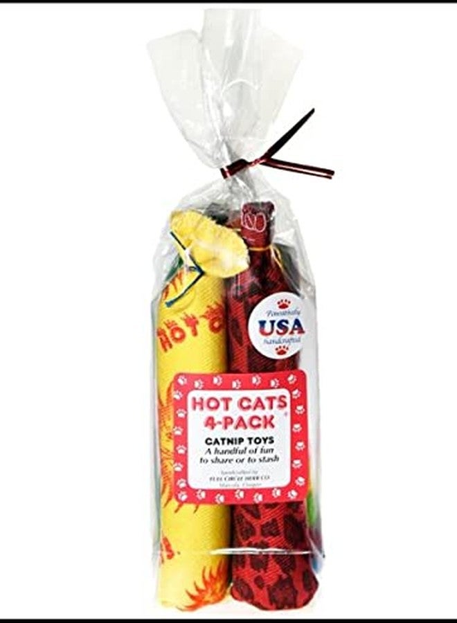 مجموعة ألعاب نقانق النعناع البري من هوت كاتس - عبوة من أربع (4) قطع من نقانق النعناع البري