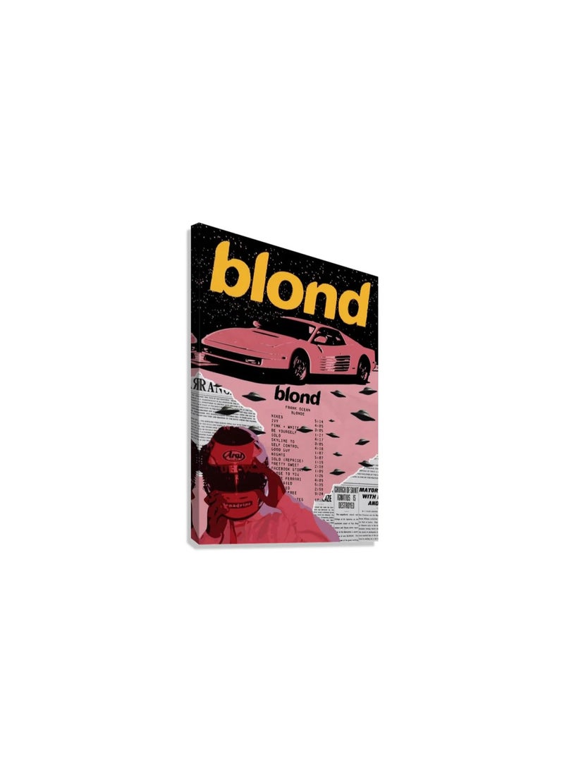 TNESSENTIAL FRANK OCEAN  BLOND  CANVAS POSTER