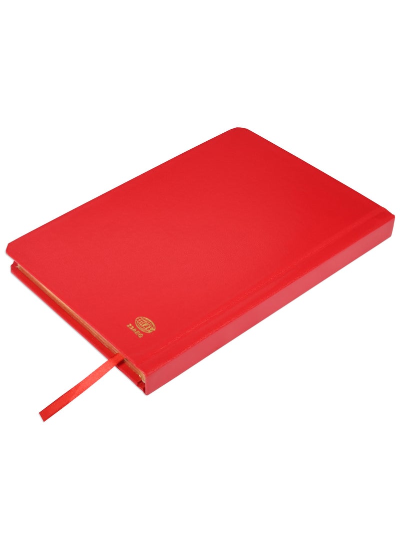 FIS FIS Golden Diary 2025 (Arabic/English) Red, A5 - FSDI23AEG25RE  - Image 5