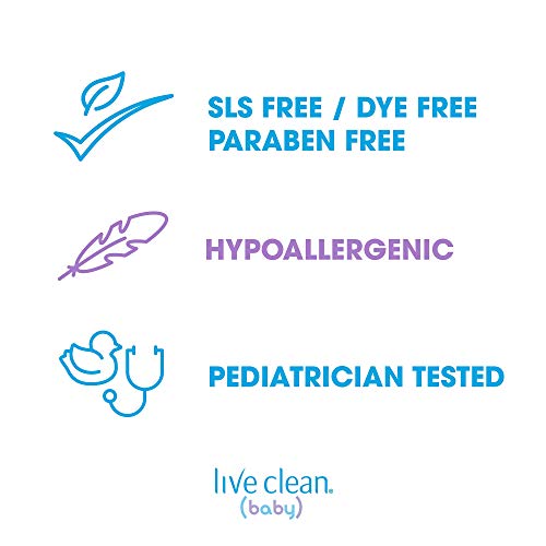 Live Clean غسول ليف كلين للأطفال لتخفيف الالتهابات، 10 أونصات - Image 3