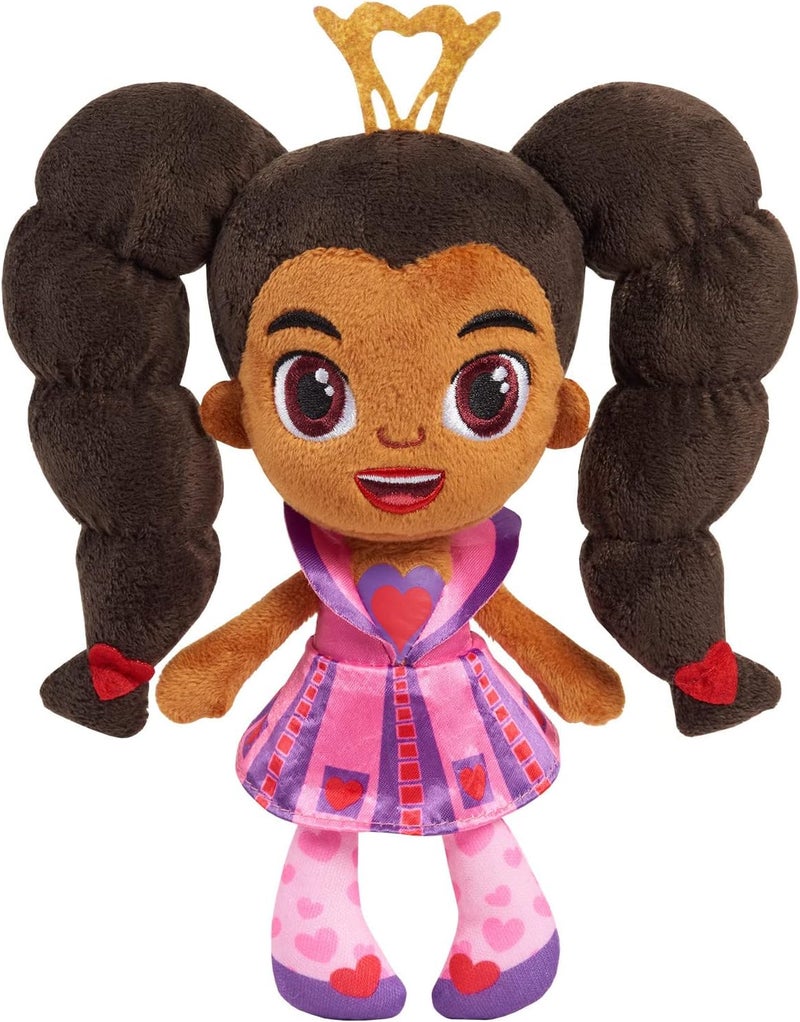 Just Play ALICE WONDERLAND BAKERY Disney Junior Alice’s Wonderland Bakery 8 Inch Princess Rosa Small Plush Doll, Officially Licensed Kids Toys for Ages 3 Up, Basket Stuffers and Small Gifts by - Image 1