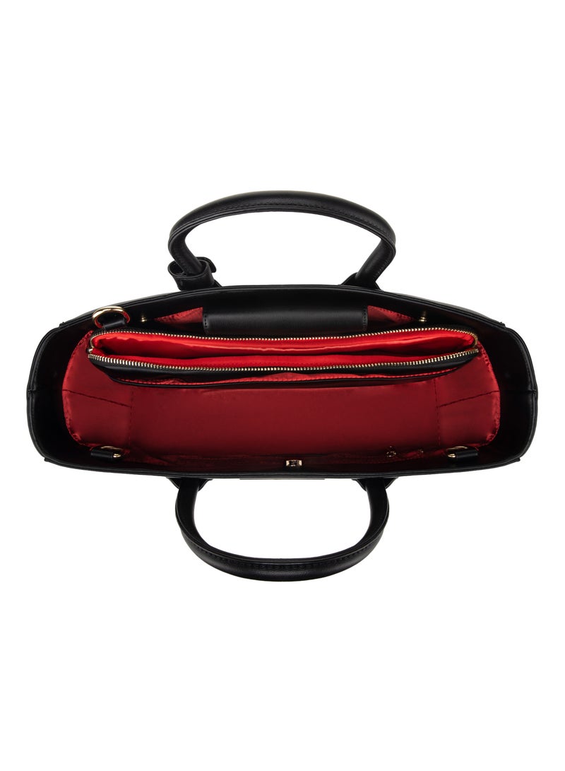 HOLBORN CLASSIC Holborn Classic Tiara Everyday Tote - Black - Women's Work Bag - Vegan Leather  - Image 5