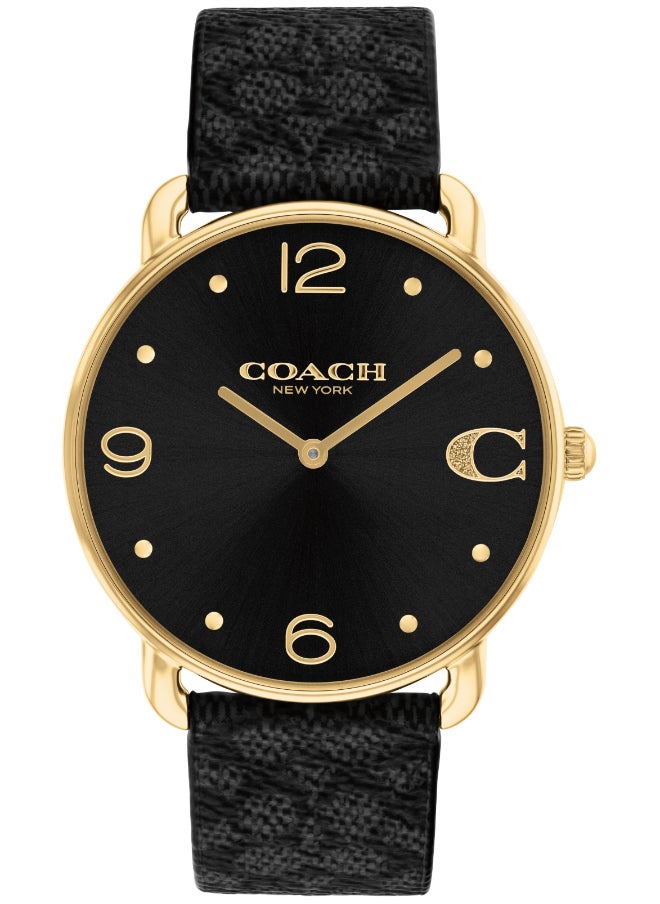 COACH Women's BLACK Dial Analog Quartz Watch 36 mm -  14504289 