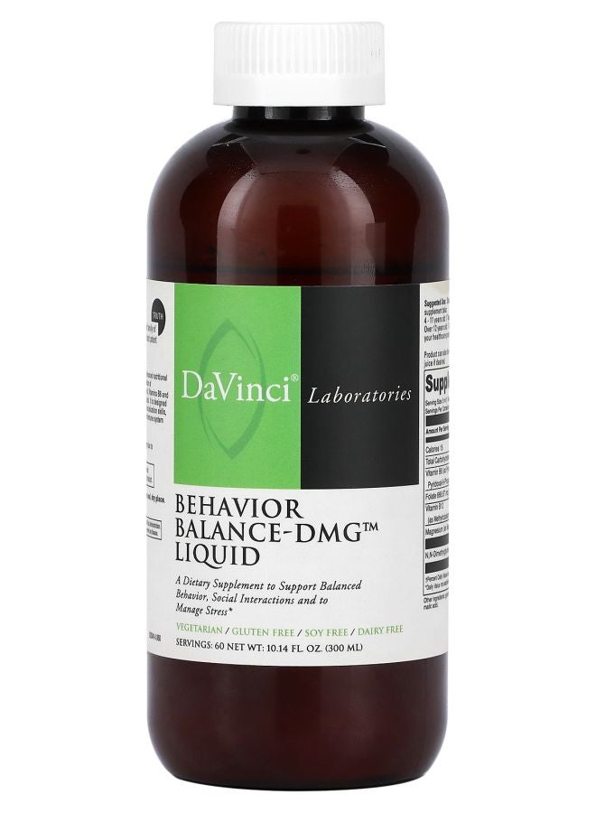 DaVinci Laboratories of Vermont Behavior BalanceDMG Liquid 10.14 fl oz (300 ml)