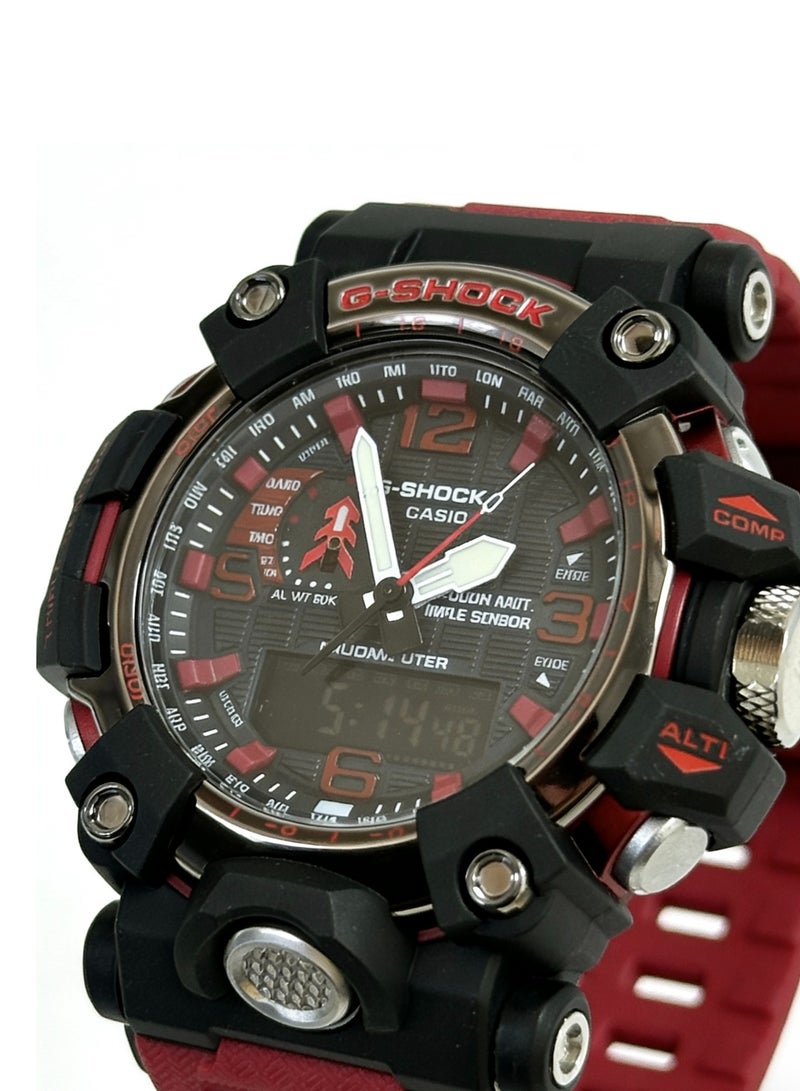 CASIO G-SHOCK series waterproof depth of 200 meters Shi Ying movement resin strap Japan and South Korea watch men's watch - Image 2
