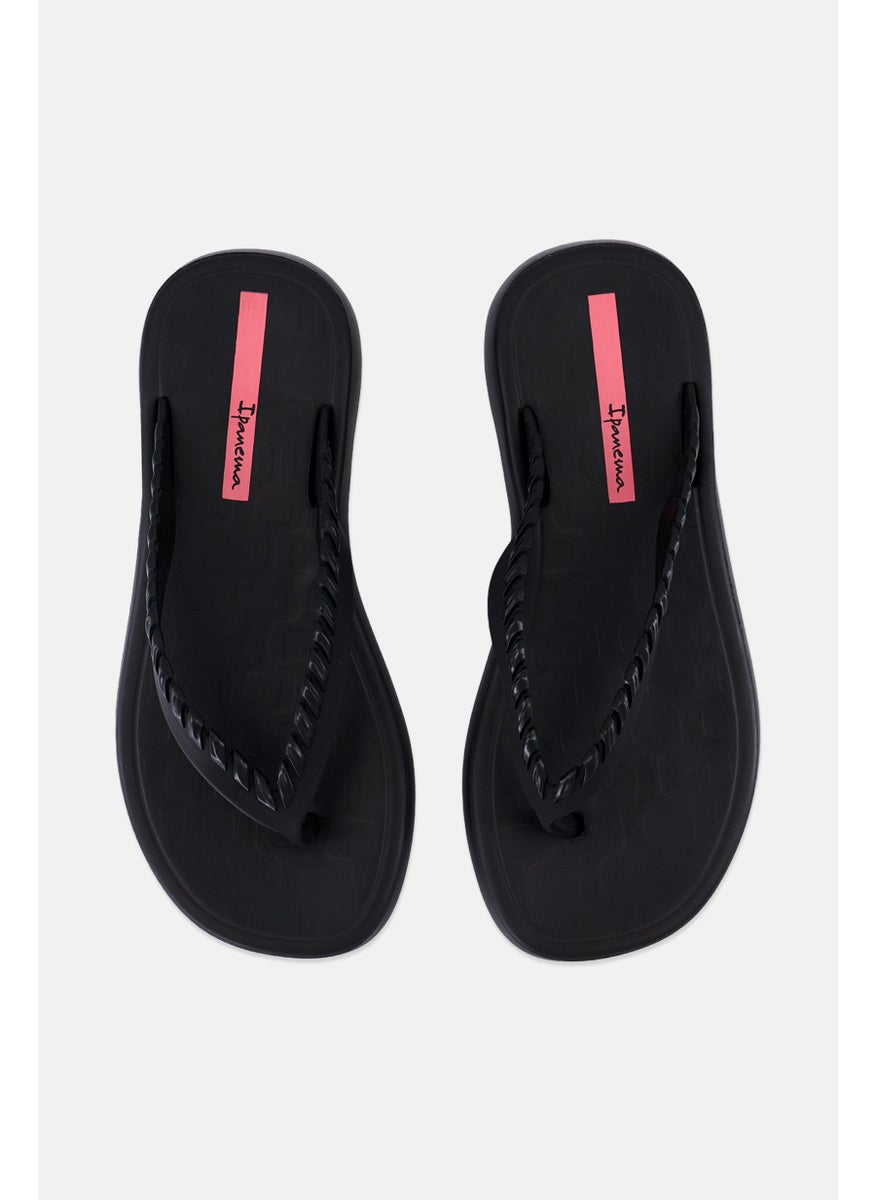 Ipanema Women Slip On Slippers, Black  - Image 3
