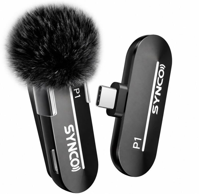 SYNCO Wireless Lavalier Microphone USBC Wireless Microphones for iPhone 15 Andriod Phone P1XT Professional Lapel Mic for Tiktok YouTube Streaming Vlog Video Recording for TypeC Devices - Image 2