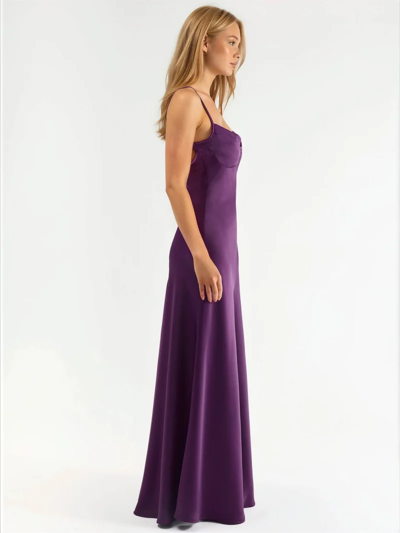 هيكاب Cut-Out Detailed Maxi Dress