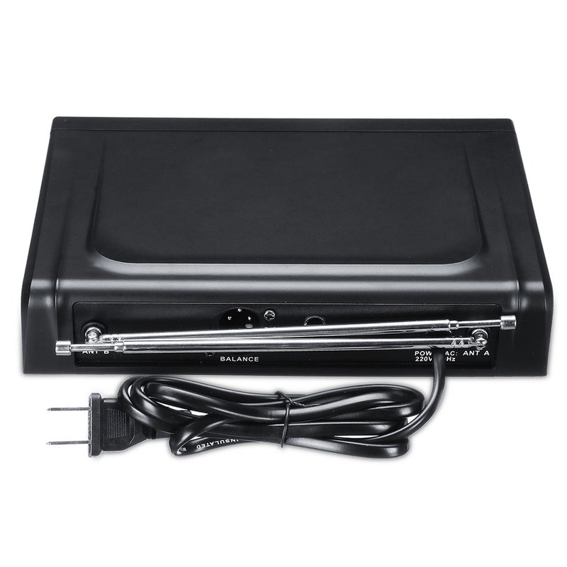 Karaoke Microphones UHF Professional 2 CH Cordless Dual Handheld Microphone Digital LCD Display Mic System Set for Party Wedding Church Meeting Speech - Image 4