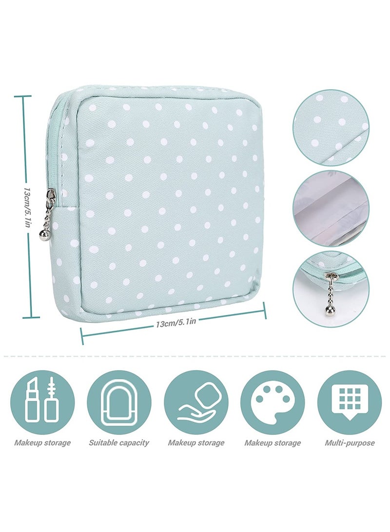 4 Pcs Sanitary Napkin Bag Storage Bag Nursing Pad Pouch Organizer Coin Purse for Women Girls - Image 2