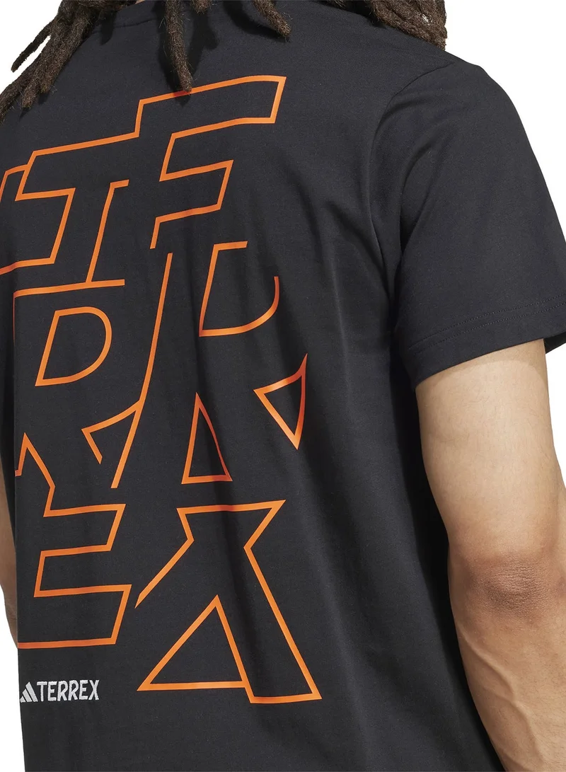 Adidas  Terrex Signature AOP Graphic T-Shirt  | Best Price UAE