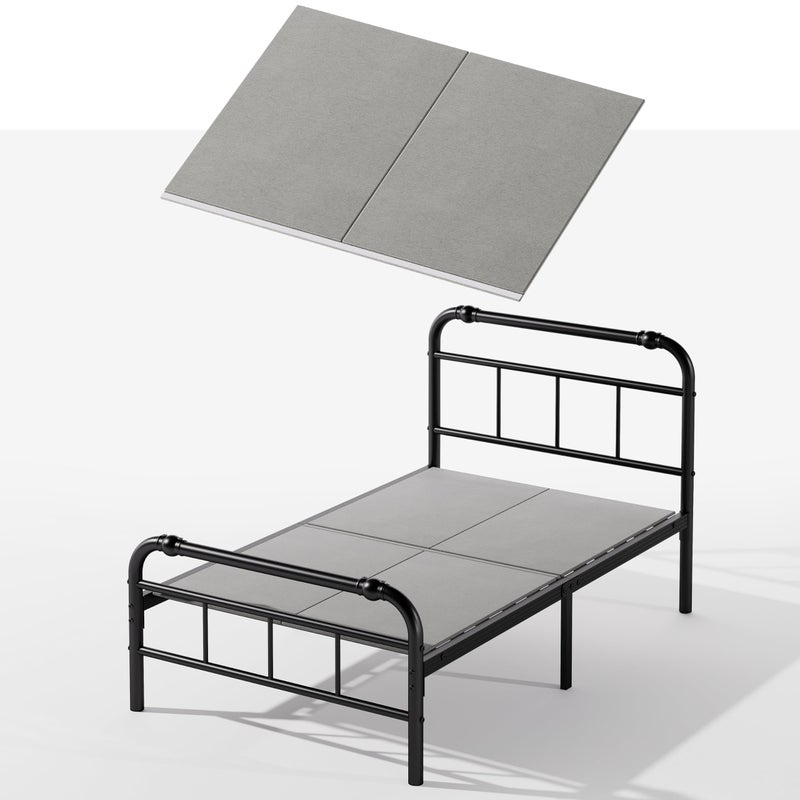 Bedsnus Bunkie Board Twin, Universalsupport Board With Anti-Sag Design For Metal Bed Frame, Platform Beds, Sleeper Sofa And Pull Out Couches, 74"x36" Bunkieboard, Easy Assembly Folable Bed Support Slats - Image 1
