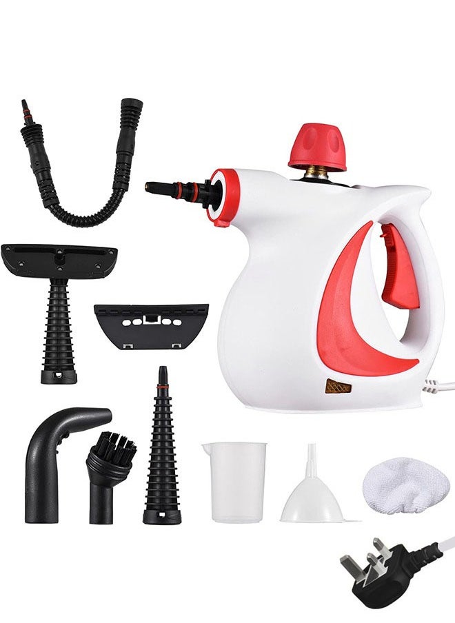 Arabest - Handheld Steam Cleaner, Pressurized Multi-Purpose Steam Cleaner Fast Heating Time with Safety Lock and 9 Accessory, Chemical Free All Natural Steam Cleaner for Home, Upholstery, Car, Floor and Tile - Image 1
