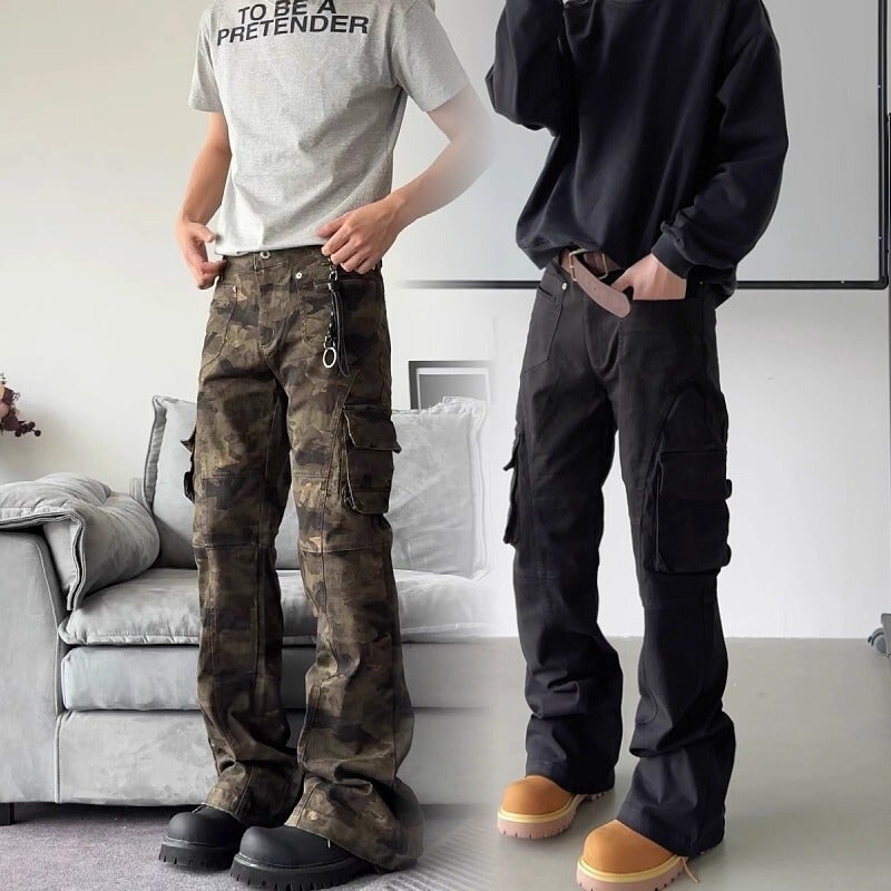 Unisex Casual Daily Denim Jeans - Image 2