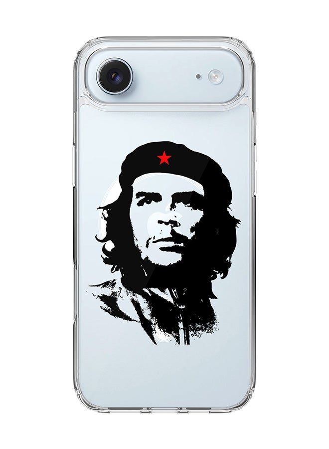 Stylizedd Classic Clear MagSafe Case for iPhone 17 Air , Hybrid Soft Case Flexible Edges Anti Drop TPU PC Gel Thin Transparent Cover [ Designed for iPhone 17 Air ] - Che Guevara