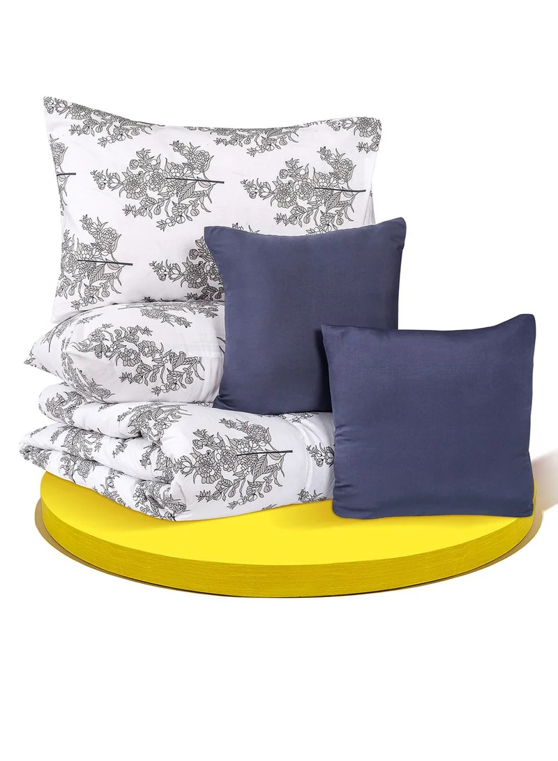 Amal King Size Comforter With Pillowcase Set