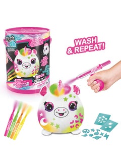 Canal Toys Airbrush Plush - Neon Squish Pals Paint Can  - Image 2