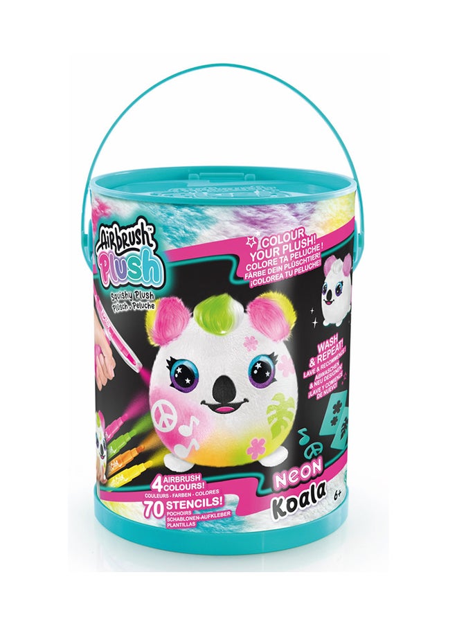 Canal Toys - Airbrush Plush - Neon Squish Pals Paint Can - Image 1
