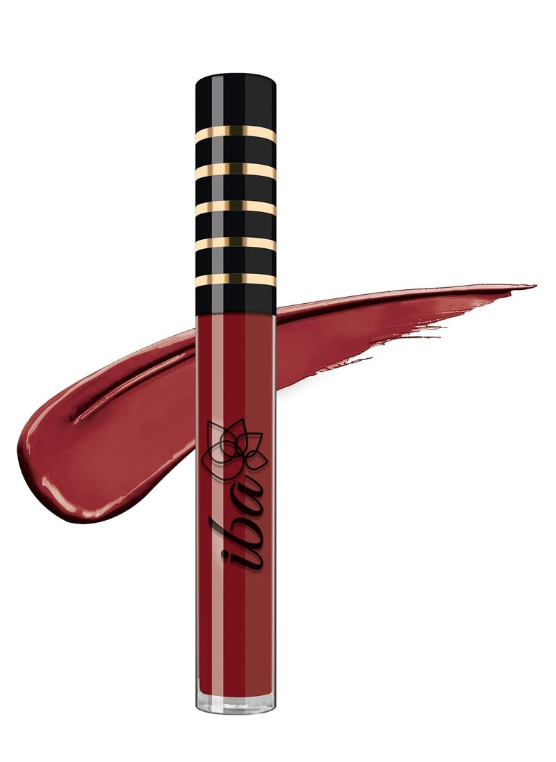 Iba Iba Maxx Matte Liquid Lipstick Shade Burgundy Blush 2.6Ml  - Image 1