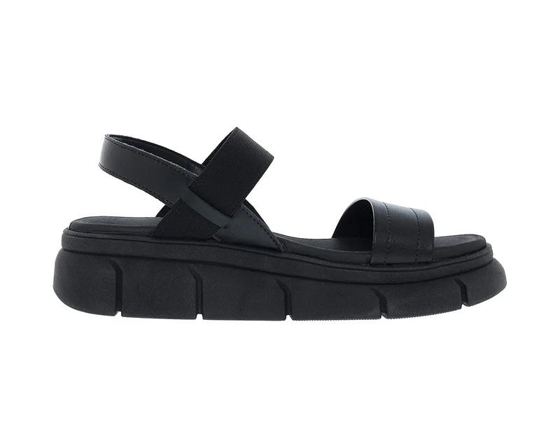 MOLECA MOLECA Ladies EVA in BLACK | Comfortable Everyday Footwear