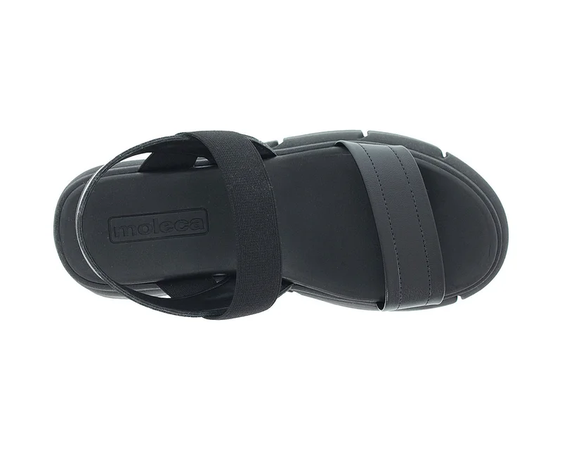 Moleca  MOLECA Ladies EVA in BLACK | Comfortable Everyday Footwear for Women | Best Price UAE