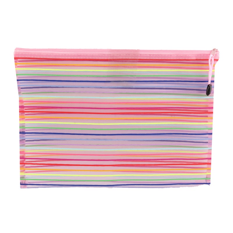 Simba File Protctor with Zipper Smash Pink A4 Model S6544-5