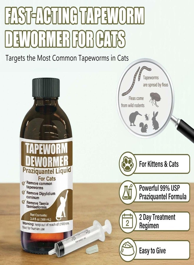 VetaSure Tapeworm Dewormer (Praziquantel) for Cats & Kittens - Image 3