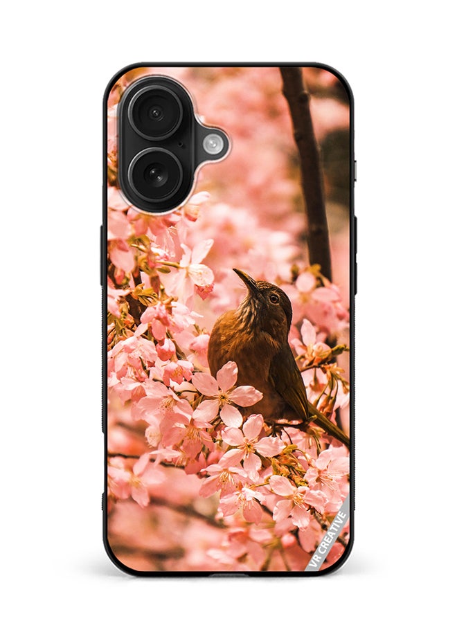 Protective Case Cover For Apple iPhone 16 Plus Beauty Bird Design Multicolour