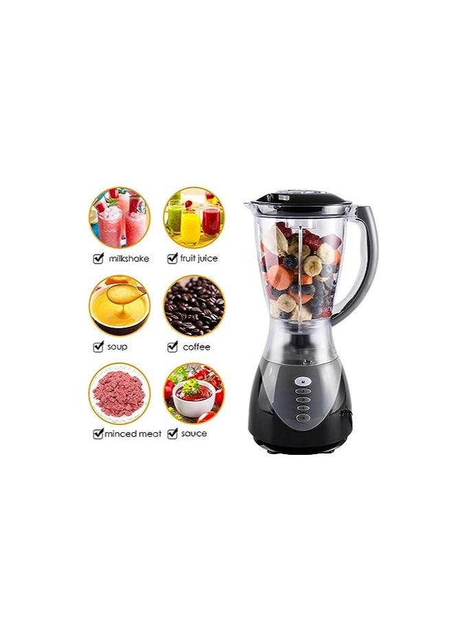 JAMAKY Italy Jamaki blender 2 in 1 blender 600 watt + Italian spice and coffee grinder unbreakable JMK4013  - Image 2