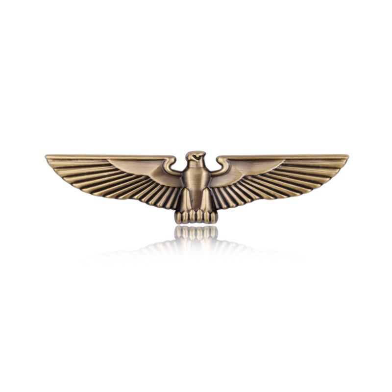 Fsforcar Eagle Auto Emblem, Eagle Wings Metal Sticker, Flying Eagle Zinc Alloy Decal Badge for Car, Truck, Motorcycle (Bronze) - Image 5