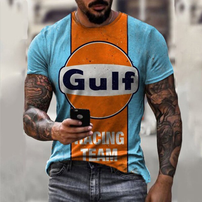 Men's T-Shirt Blue L