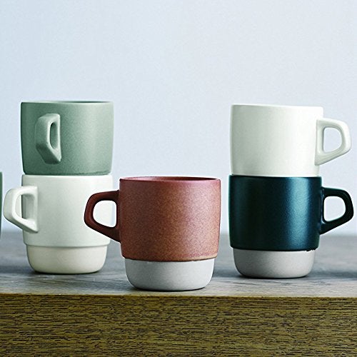 KINTO 27660 SCS Stacked Mug, 11.8 fl oz (320 ml), Navy, Coffee, Microwave and Dishwasher Safe, Coffee Cup - Image 3