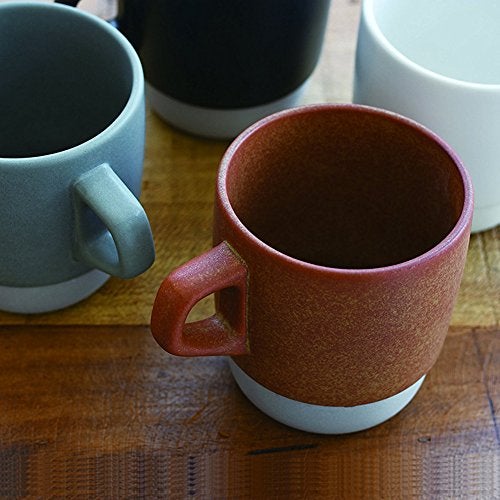 KINTO 27660 SCS Stacked Mug, 11.8 fl oz (320 ml), Navy, Coffee, Microwave and Dishwasher Safe, Coffee Cup - Image 4