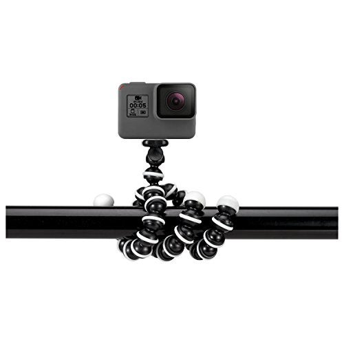 GPX 7 Inch Micro Smartphone Tripod, Includes Smartphone Adapter and Mounting Adapter, Max Height 6.1 Inches (TPD78B), Black - Image 4