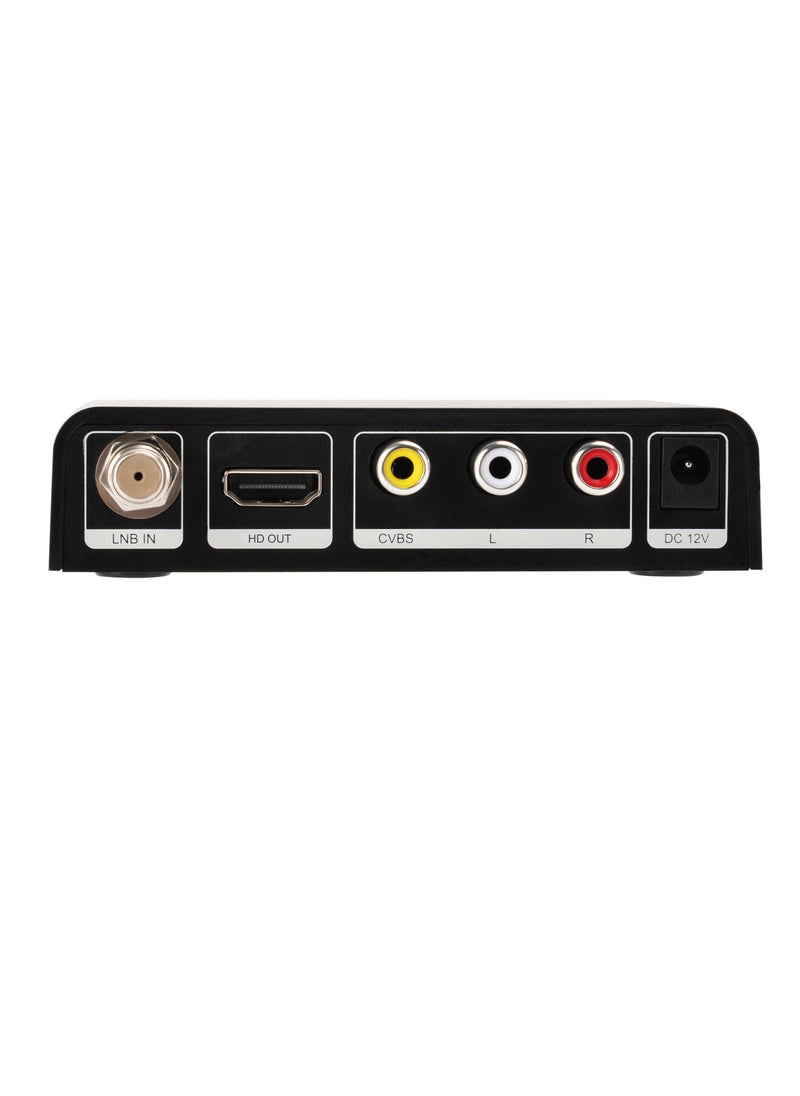 جهاز استقبال إشارة تلفزيونية GTMEDIA V7 HD DVB-S/S2/S2X الرقمي مع جهاز تحكم عن بعد وجهاز استقبال بث فيديو رقمي بدقة 1080 بكسل عالي الدقة