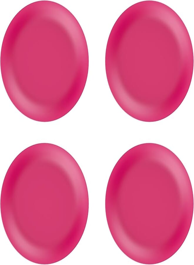M-Design — Eden™ Dinner Plate — 26 cm — Pack of 4 — Fuchsia