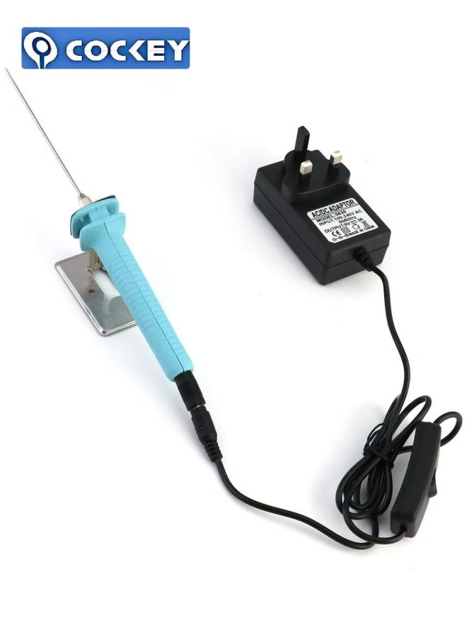 COCKEY Electric Foam Cutter,10CM Hot Wire Cutting Pen,100-240V/15W Styrofoam Cutter,Hot Wire Cutter and Polystyrene Cutting Tool - Image 1